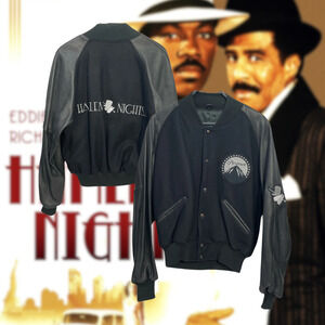 Harlem Nights Paramount Crew Jacket Mark Lipsky Exec Producer Collection Roots M